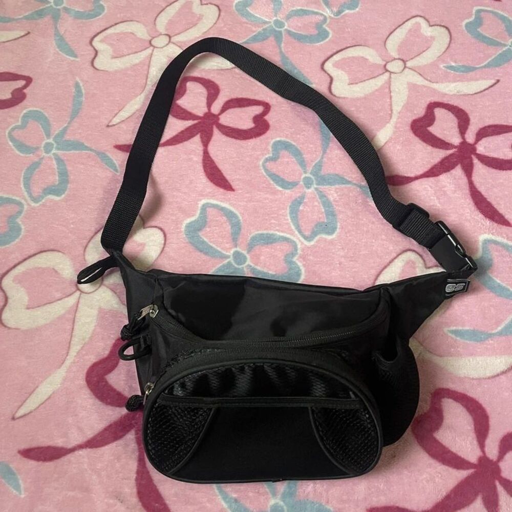 Eastport Unisex Belt Bag Fanny Pack One Size Adjustable Strap Black Utility